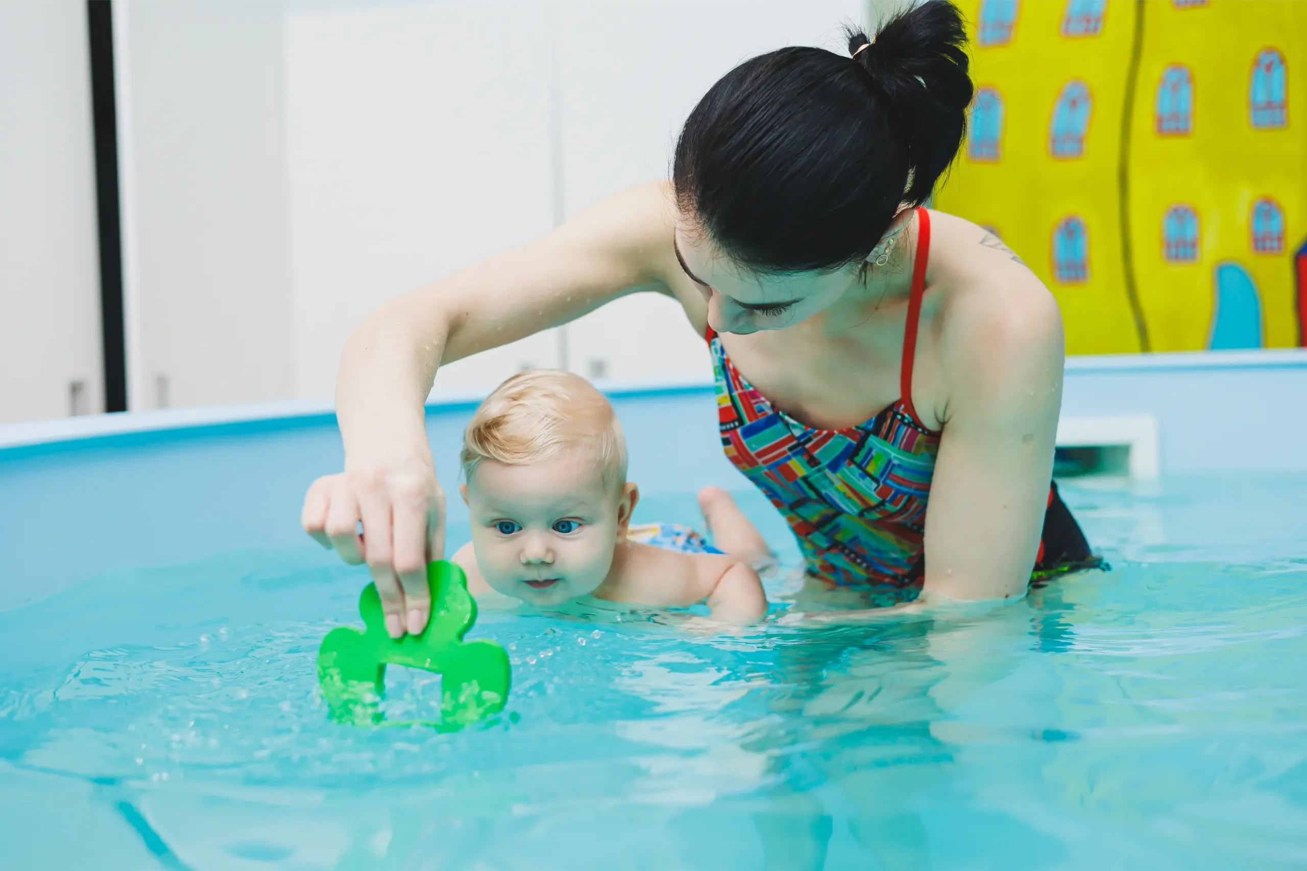 Baby swimming lessons Whitley Bay